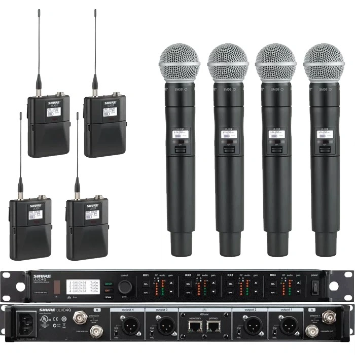 Shure ULXD Wireless Microphone 2-Pack