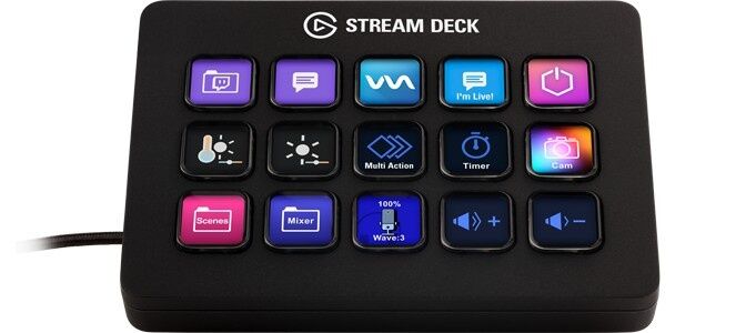 Streamdeck Control Panel (15 Buttons)